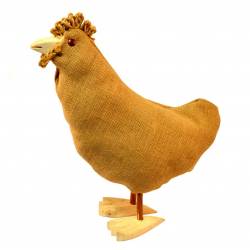 Gallina de yute natural