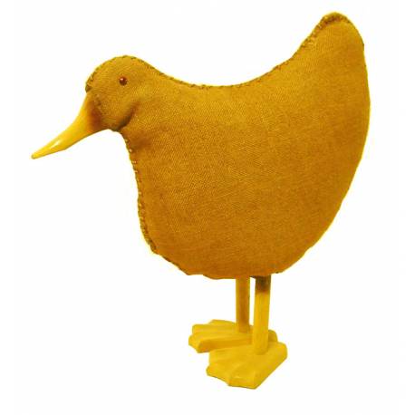 Ganso saco natural cuello corto