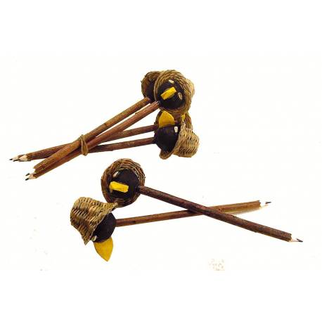 Atado de seis lápices cuervo