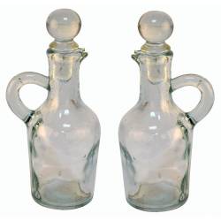 Set de 2 vinagreras vidrio (4042-2)