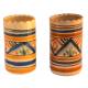 Juego de 12 vasos cerámica