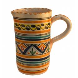 Juego de 4 jarras cerámica