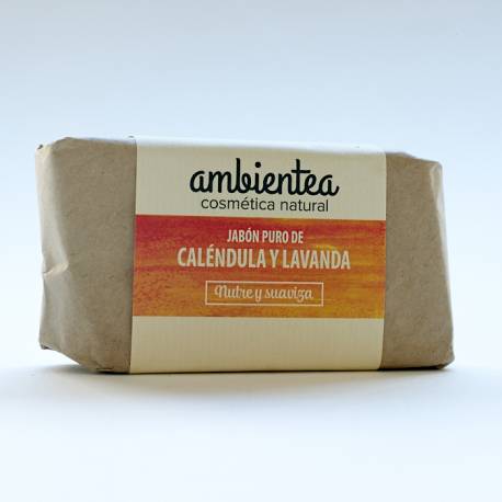 Jabón caléndula y lavanda 100 gramos