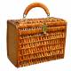 Cesto mimbre buff con tapa