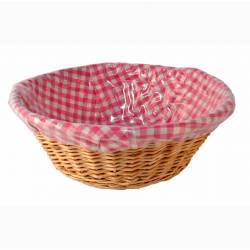 Panera con forro plástico y tela