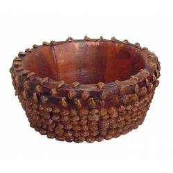 Cuenco dientes de piña