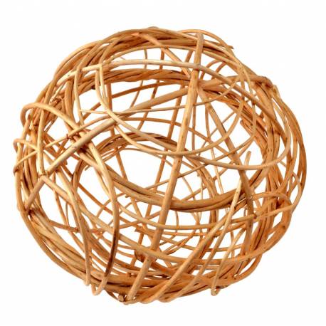 Bola mimbre blanco